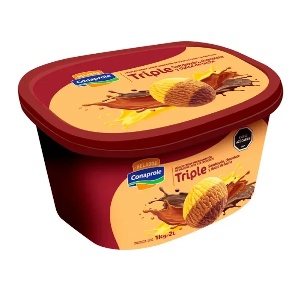 Helado Conaprole Sambayon Chocolate Dulce de Leche 2 l