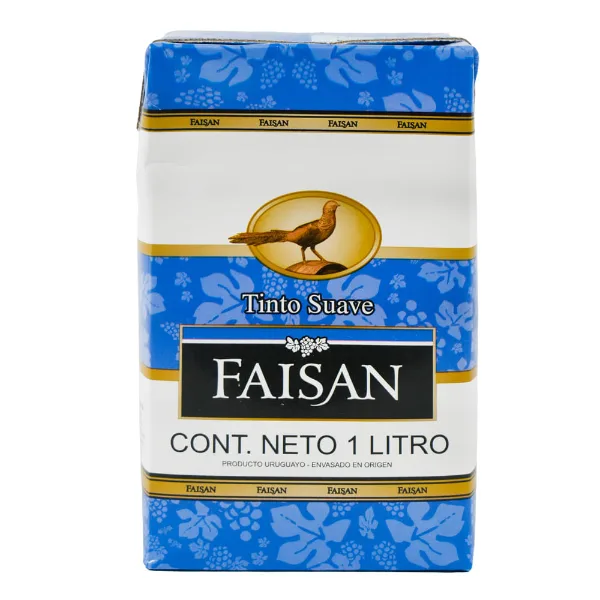 Vino Tinto Suave de Mesa Faisan 1 l