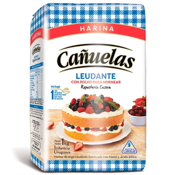 Harina leudante Cañuelas fortificada 1 kg