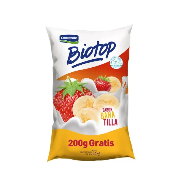 Yogur Conaprole Biotop Banatilla 1,2 l