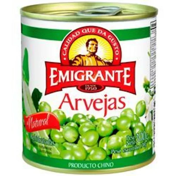 Arveja Emigrante Lata 300 g