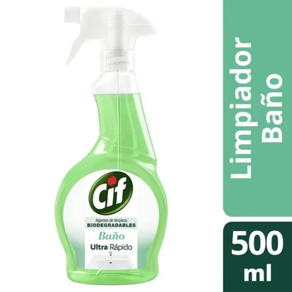 Limpiador Cif Baño Gatillo Biodegradable 500 ml