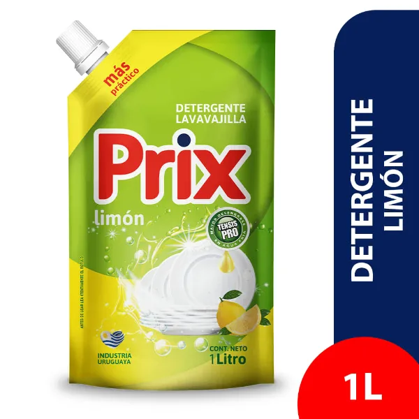 Detergente lavavajilla Prix limón 1 l