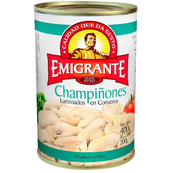 Champiñón trozado Emigrante 400 g