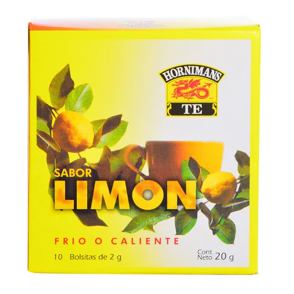 Té Hornimans de limón 10 un.