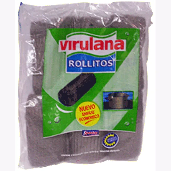 Esponja Virulana 6 Rollitos