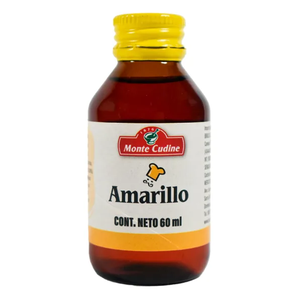Color repostería amarillo Monte Cudine 60 ml