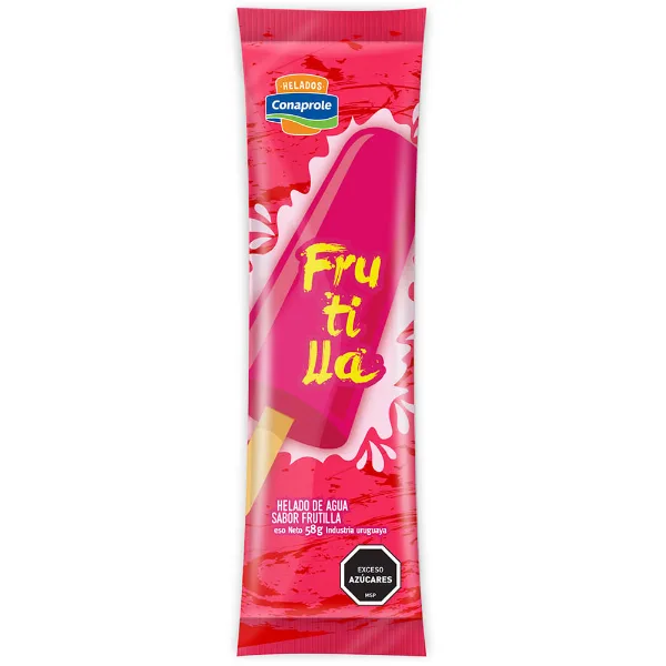 Helado palito frutilla Conaprole 60 cc