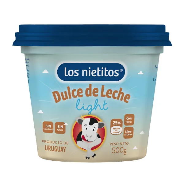 Dulce de leche light Los Nietitos 500 g