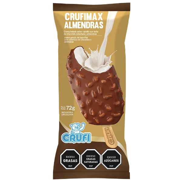 Helado crufimax almendras Crufi 72 ml