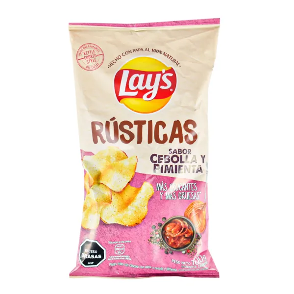 Papas Fritas Lay's Rústicas Cebolla 100 g