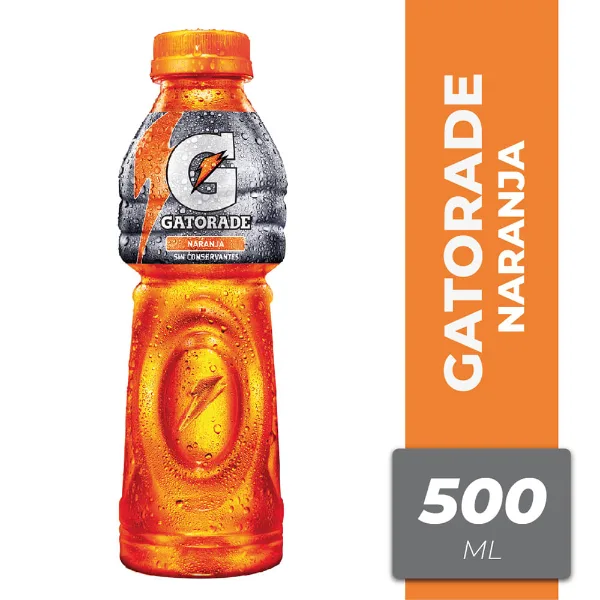 Bebida Gatorade Naranja 500 ml