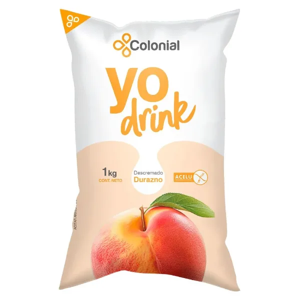 Yogur Colonial Durazno 1 l