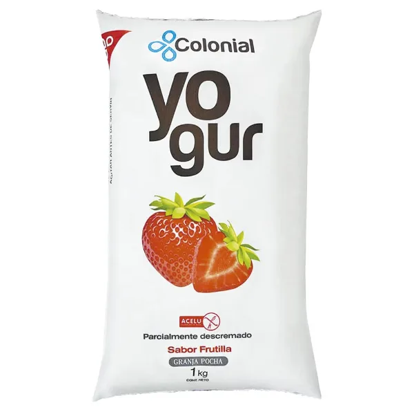 Yogur Colonial Frutilla 1 l