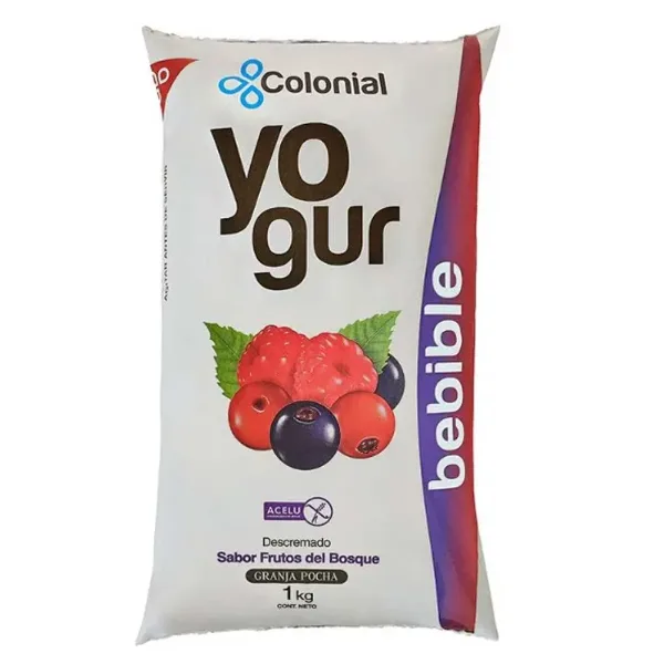 Yogur Colonial Fruto del Bosque 1 l