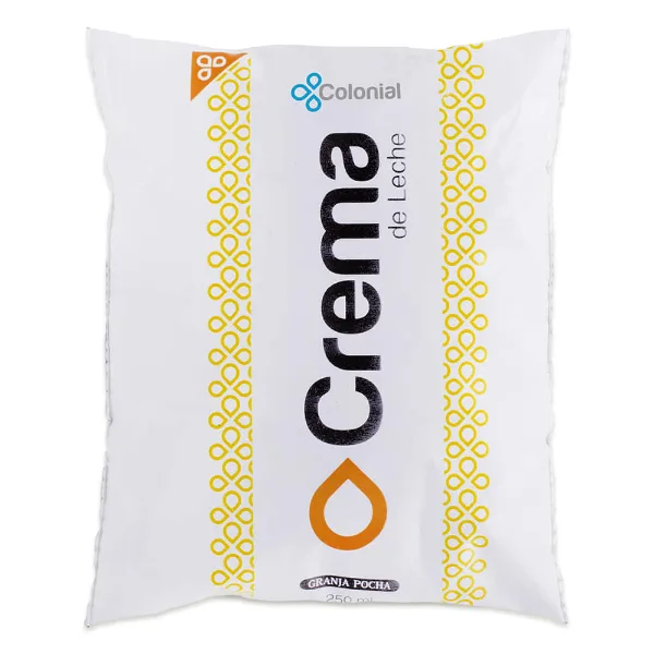 Crema de leche Colonial 250 cc