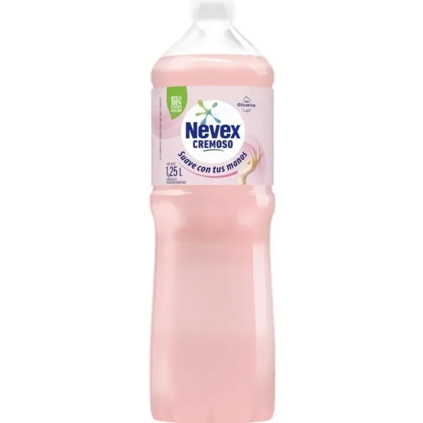 Detergente Nevex Cremoso Glicerina 1,25 l