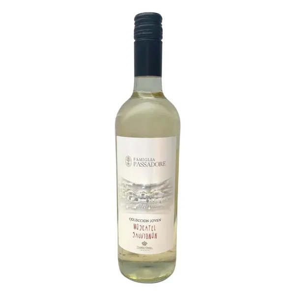Vino Santa Rosa Moscatel Sauvignon Blanco 750 cc