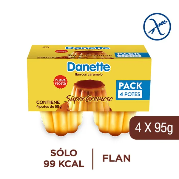 Flan Danette Vainilla 380 g