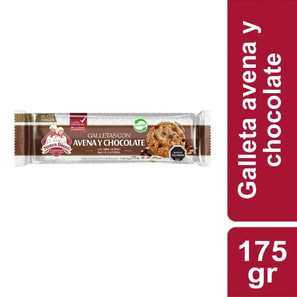 Galleta Nutrabien Avena Chocolate 175 g