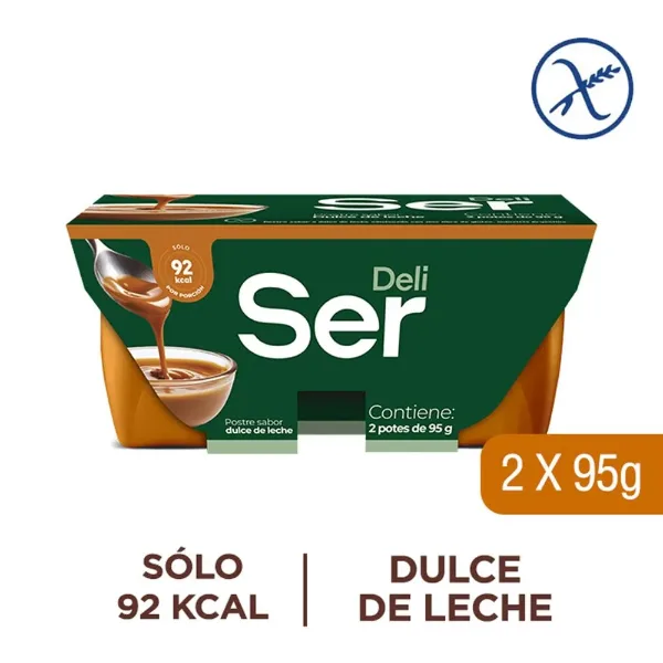 Postre Ser Dulce de Leche 100gr 2 un.