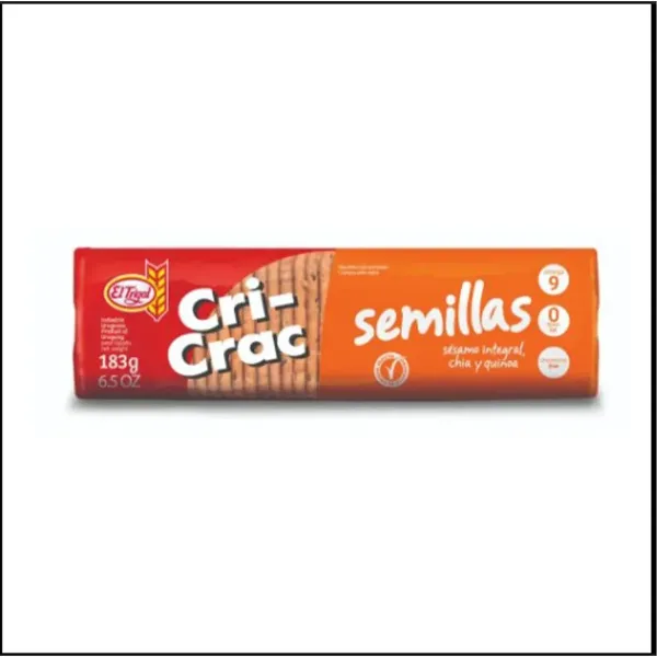 Galletas El Trigal Cri Crac Semillas 183 g