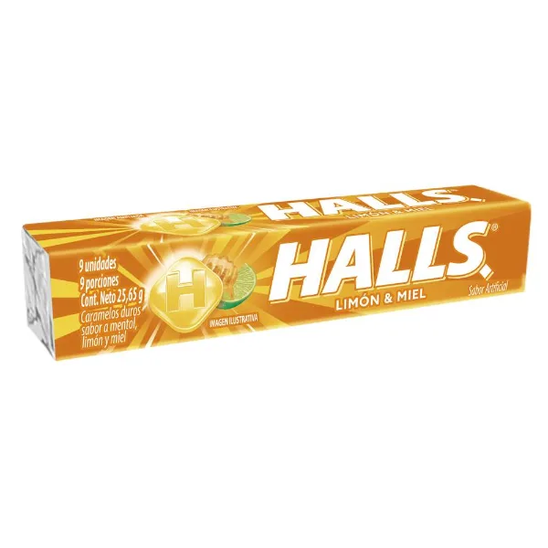 Caramelos Halls Honey Lemon 25,2 g