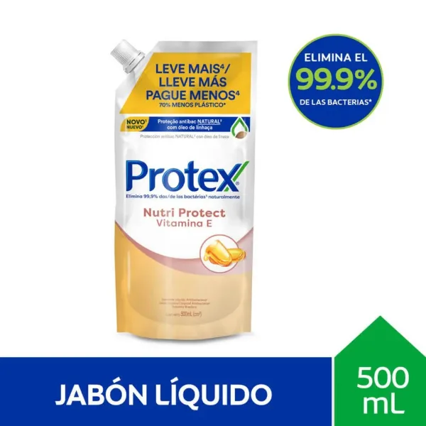 Jabon Protex Liquido Vitamina e 500 ml
