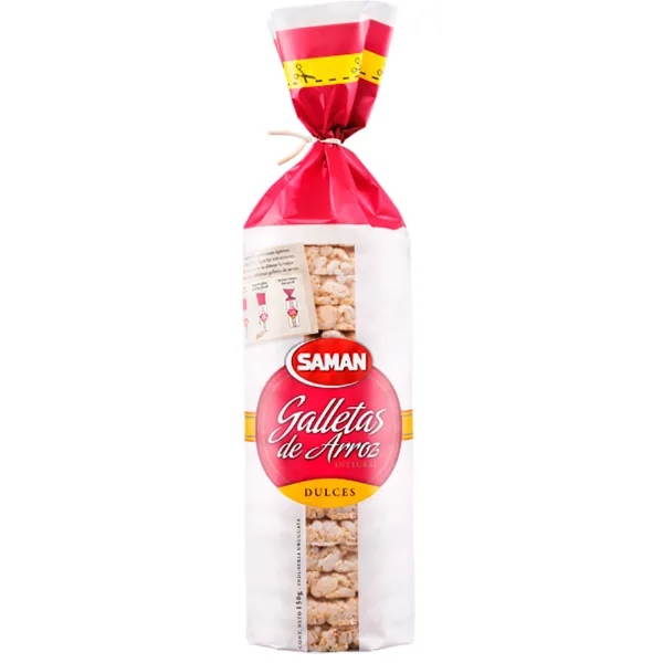 Galleta arroz Saman dulce 150 g