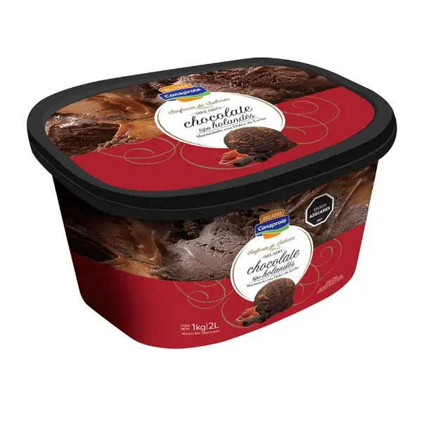 Helado Conaprole Sinfonia Chocolate-Marmolado de Dulce de Leche 2 l