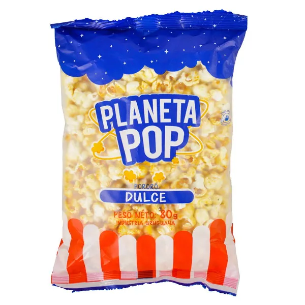 Pop tradicional Planeta pop 80 g