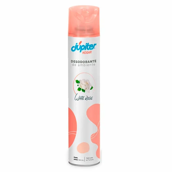 Desodorante de ambiente Jupiter white rose 360 ml