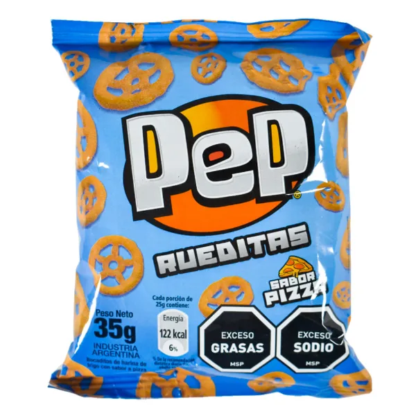 Pep Rueditas Sabor Pizza 35 g