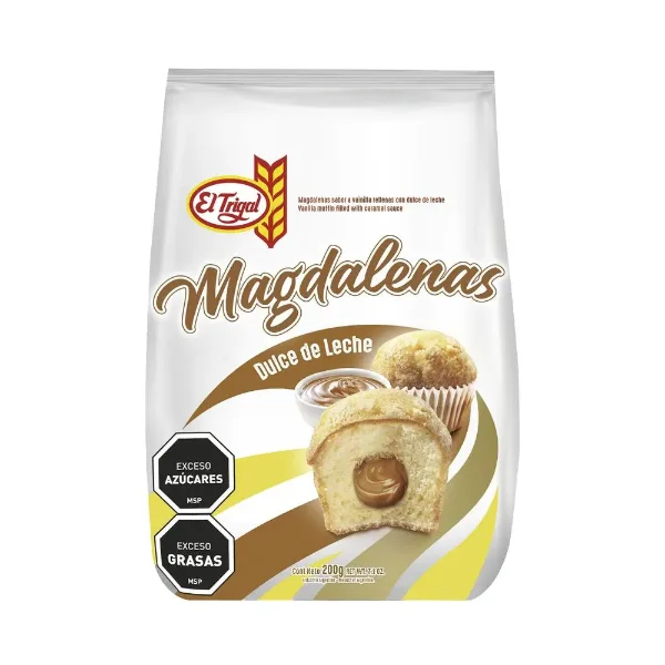 Magdalenas El Trigal Rellena D.Leche 200 g