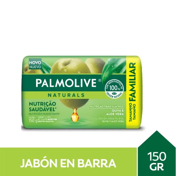 Jabon de Tocador Palmolive Naturals Aloe con Oliva 150 g
