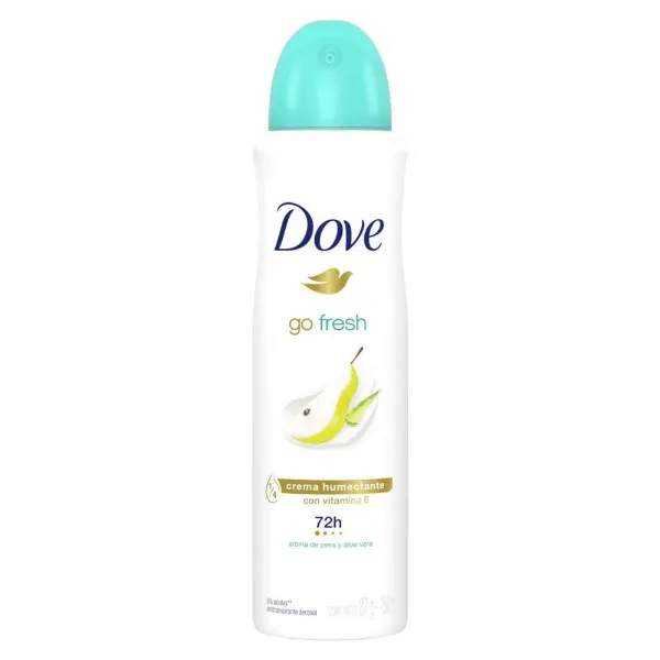 Desodorante Dove Go Pera Aloe Vera Aerosol 150 ml