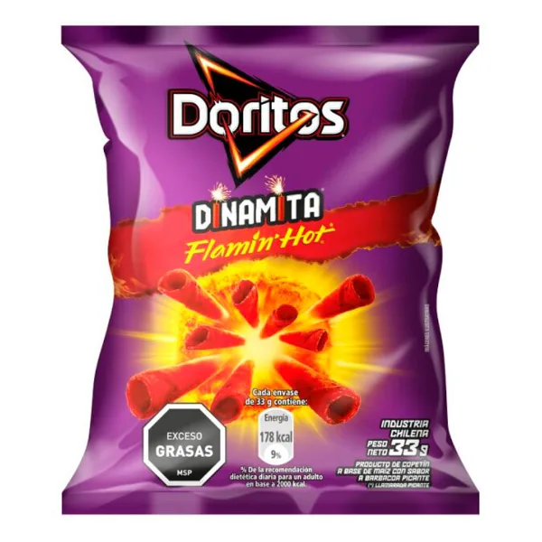 Snack Doritos Dinamita Flamin Hot 33 g