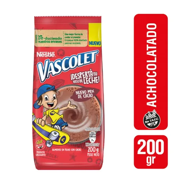 Achocolatado Vascolet 2.0 200 g