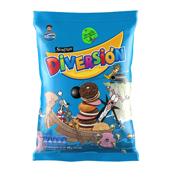 Galletitas surtido Arcor diversión 400 g