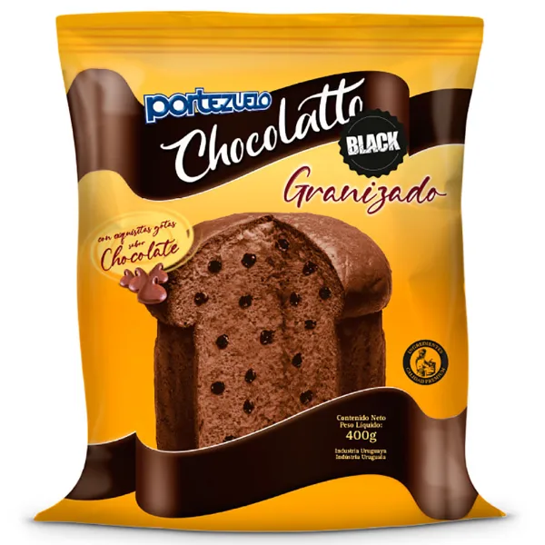 Pan dulce Portezuelo Chocolatto Black 400 g