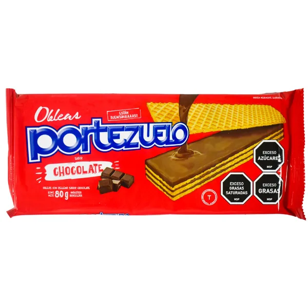 Oblea Portezuelo Chocolate 80 g