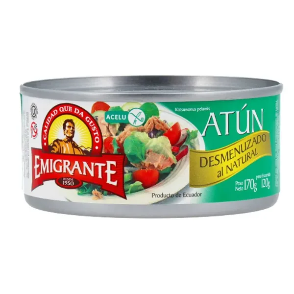 Atun Emigrante Desmenuzado al Agua 170 g