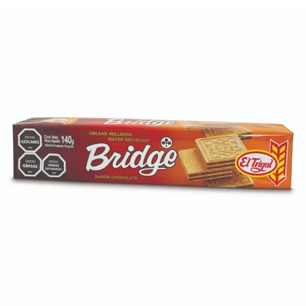 Obleas chocolate bridge El Trigal