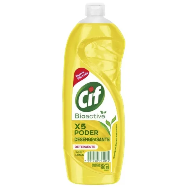 Detergente Cif Bioactive Limon 300 ml