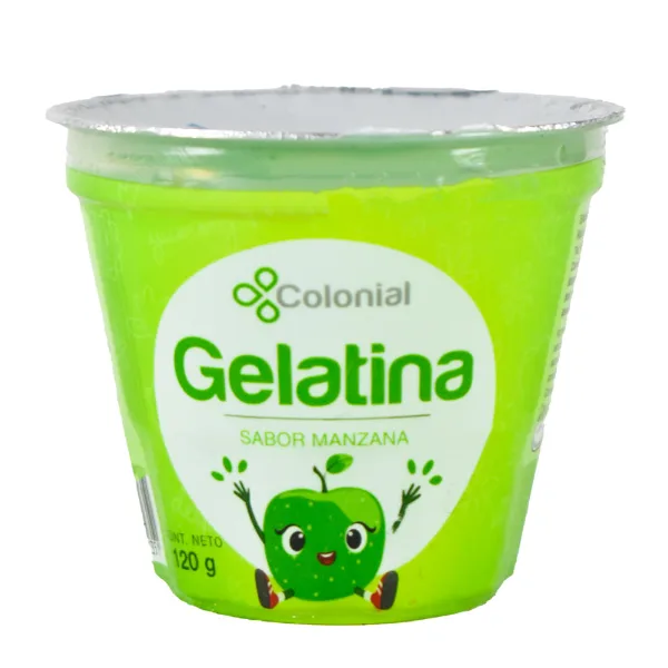 Gelatina Manzana Colonial 120 g