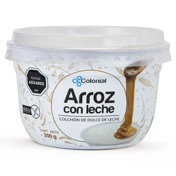 Postre Colonial Arroz con Leche con Dulce de Lecha 200 g