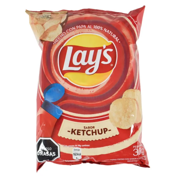 Papas Fritas Lays Ketchup 30 g