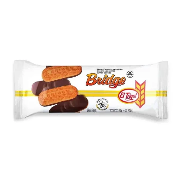 Galletitas Bridge Bañadas Chocolate