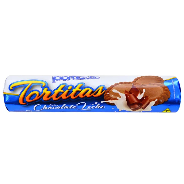 Galletas Tortitas Portezuelo Chocolate con Leche 130 g