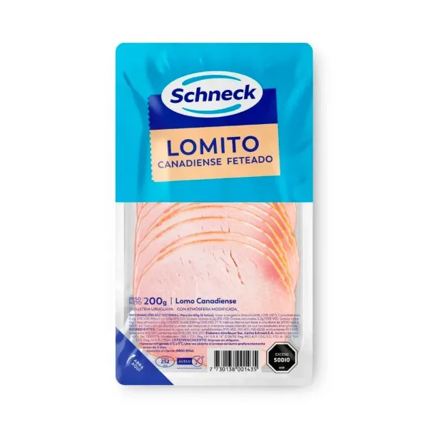Lomito Schneck Candiense Feteado Un 200 g